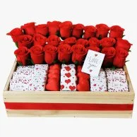 You Are My Valentine Chocolate Box by  Éclat