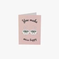 You Make Miso Happy Candle & Card Set