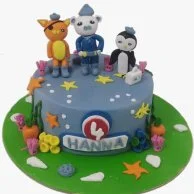 Zoo 3D Birthday Cake