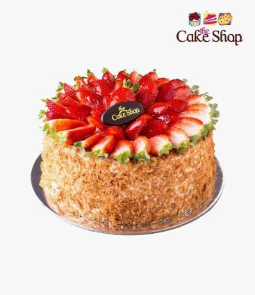 Strawberry Cake - Medium 
