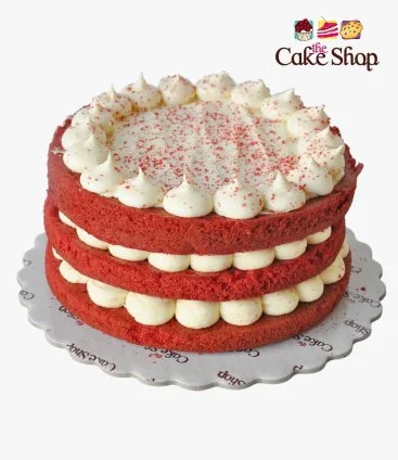 Naked Red Velvet Cake 