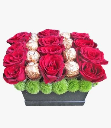 Choco Red Roses