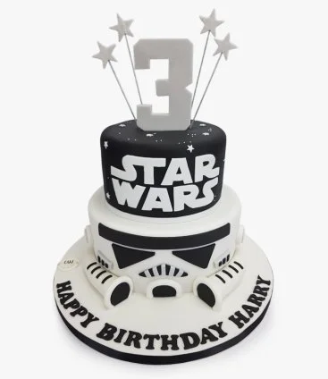 2-tiered Starwars Cake By Cake Social