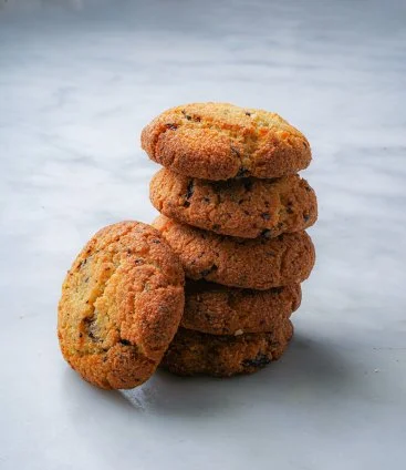 2 pcs Keto Macadamia Flaxseed Cookies By Bloomsbury's