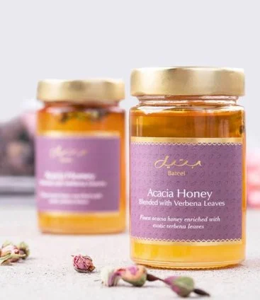 Acacia Honey with Verbena Leaves by Bateel