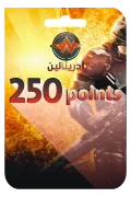 Adrenaline Points Card - 250 Points