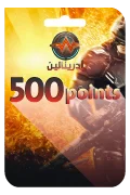 Adrenaline Points Card - 500 Points
