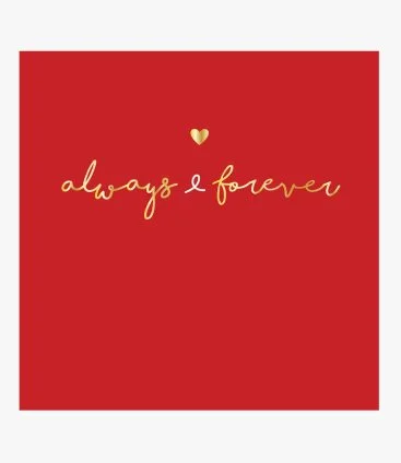 Always and Forever Card by Alice Scott