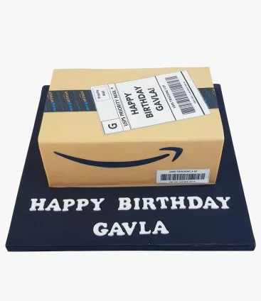 Amazon Package Cake by Cake Social