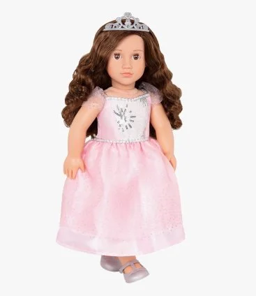 Amina Doll with Ballroom Gown & Tiara by Our Generation