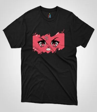 Anime Pink Face T-Shirt