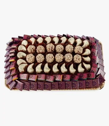 Assorted Rectangle Tray Small by Godiva