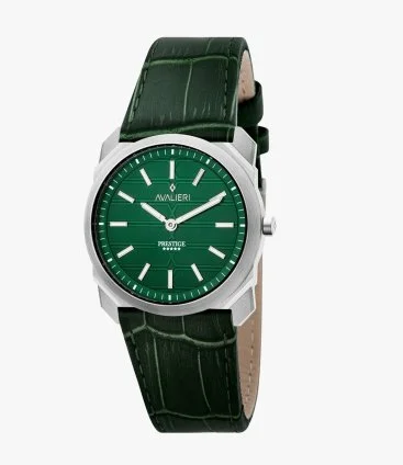 Avalieri Prestige Dora Men's Green Quartz Watch