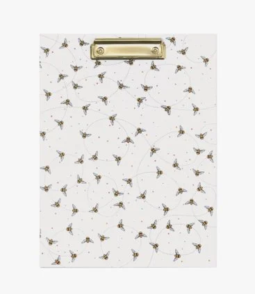 Bees A4 Padfolio by Belly Button
