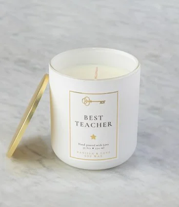 Best Teacher' Gift Candle By Joi Gifts