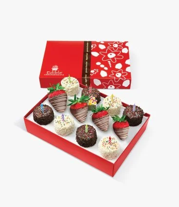 Birthday Wishes Dipped Fruit Box By Edible Arrangements