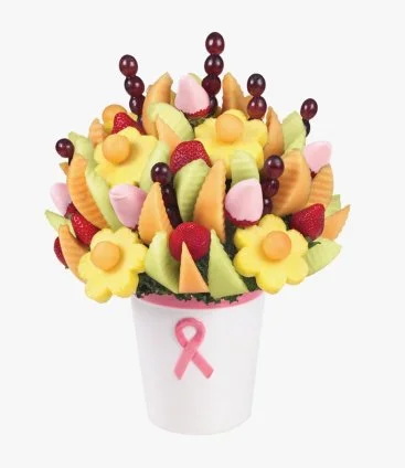 Breast Cancer Awareness Fruit Design By Edible Arrangements