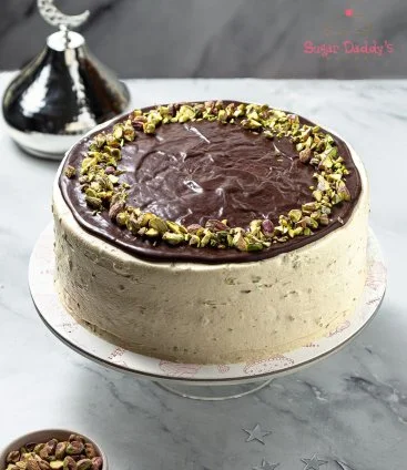 Chocolate Pistachio Cake 