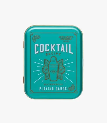 Cocktail Playing Cards By Gentlemen's Hardware