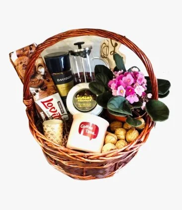  Coffee Hamper with Cookies 