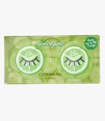 Cucumber Cooling Gel Eye Pads By Girls 4 Girls