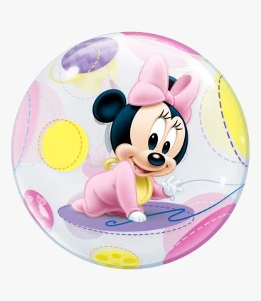 Disney Baby Minnie Mouse Bubble Balloon