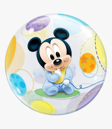 Disney Baby Mickey Mouse Bubble Balloon