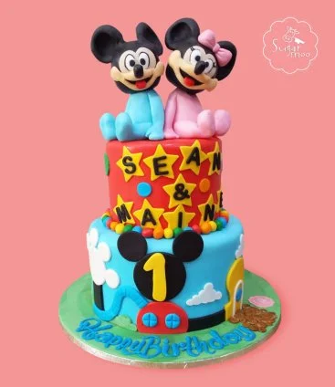 Disney Theme Cake By Sugarmoo
