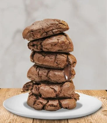 6 pcs Double Chocolate Cookies by Bloomsbury's