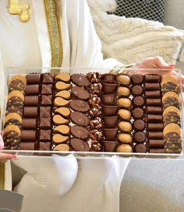 Elegant Eid Chocolate Acrylic Box by Victorian