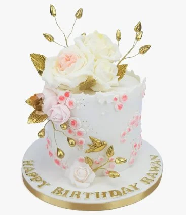 Elegant Floral Cake by Cake Social