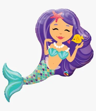 Enchanting Mermaid Foil Balloon
