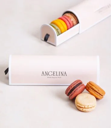 French Macaron Box by Angelina - 8 Pcs