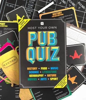 Host Your Own PUB Quiz Game by Talking Tables