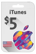 iTunes Gift Card - USD 5