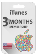 Apple Music Membership Gift Card - 3 Months