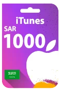 iTunes Gift Card - SAR 1,000