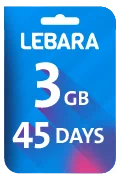 Lebara Data Recharge Voucher - 2 GB for 1 Month