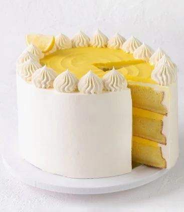 Lemon Custard Cake by Cake Social