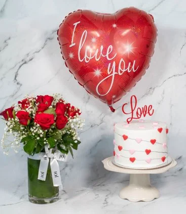 Love Cake and Red Roses Bundle by Secrets
