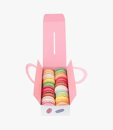16-pcs Majestic Macarons by Forrey & Galland