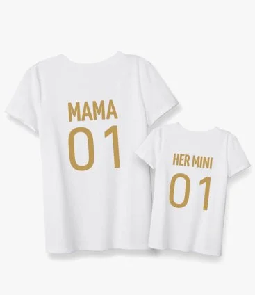 Mama 01 Mother and Daughter T-Shirts
