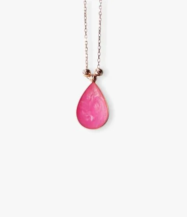 Mina Necklace- Pink