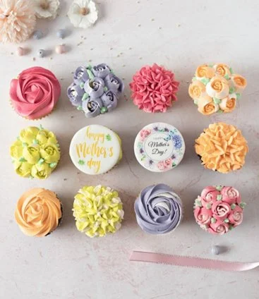 Mother’s Day Garden Cupcakes By Cake Social