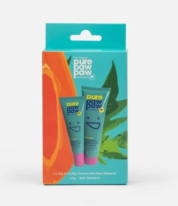 Multi-purpose Balm Gift Set 2pc Coconut by Pure Paw Paw