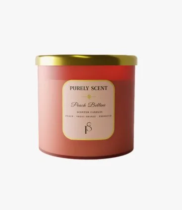 Peach Bellini Candle by Purely Scent