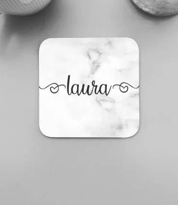 Personalized Name Coasters