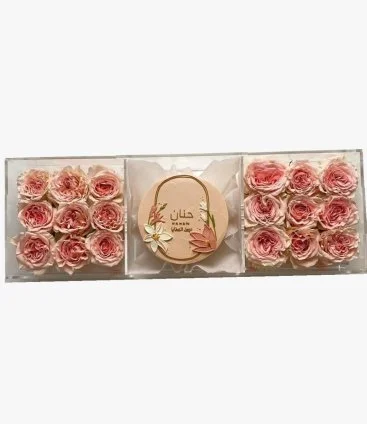 Pink Roses and Cake Acrylic Bundle