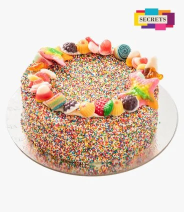 Rainbow Sprinkle Cake  by Secrets 