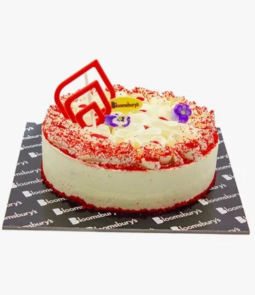 Red Velvet Baked Cheesecake by Bloomsbury